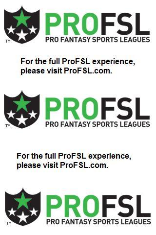 ProFSL - Pro Fantasy Sports截图3