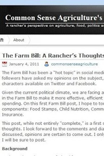 Common Sense Agriculture Blog截图4