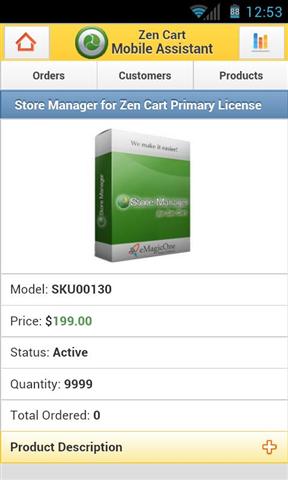 Zen Cart Mobile Assistant截图2