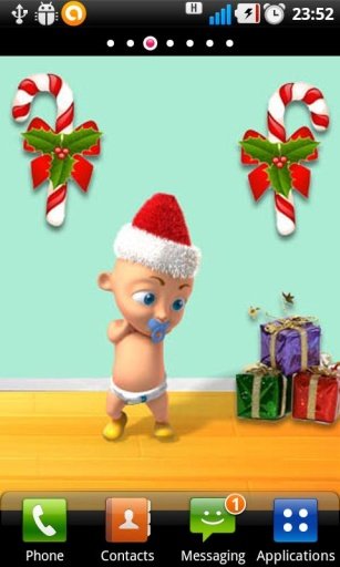 Christmas Baby Live Wallpaper截图2