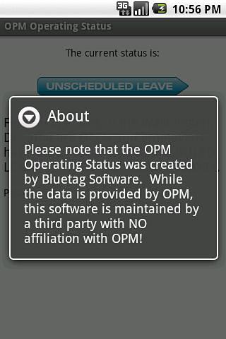 OPM Operating Status截图1