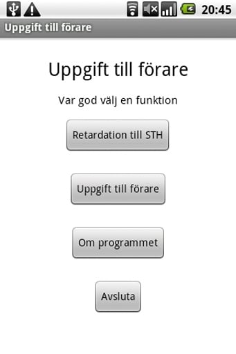 Uppgift till f&ouml;rare截图4