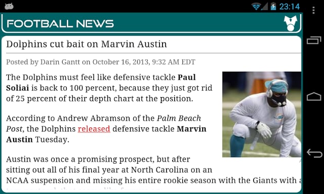 Miami Football News截图5