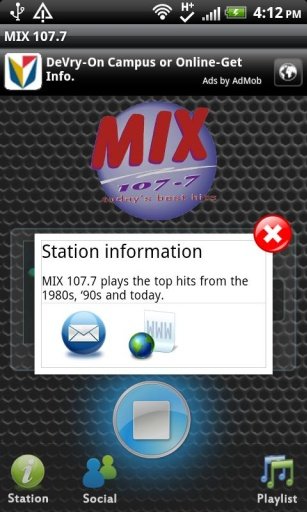 MIX 107.7截图3