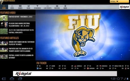 Official FIU Panthers Tablet截图1