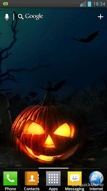 Halloween HD Live Wallpaper截图3