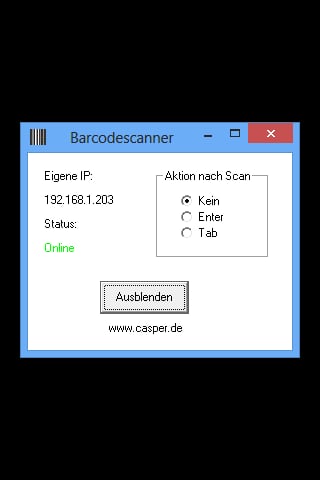 WLAN Barcodescanner Lite截图2