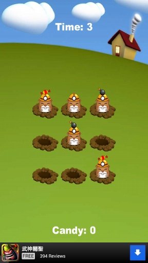 Whack A Mole: Crush Candy Mole截图3