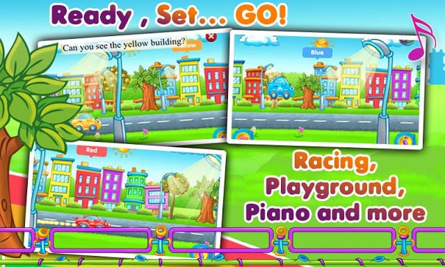 Rainbow Cars! Kids Colors Game截图5