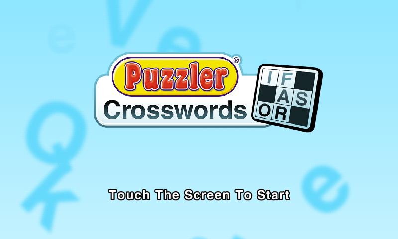 Puzzler Crossword截图1