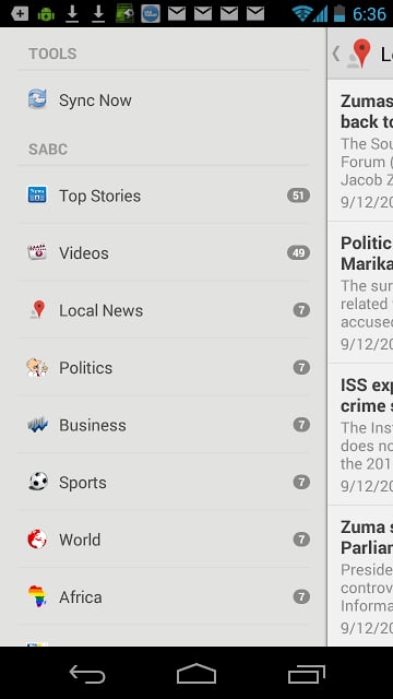 South Africa News Official截图1