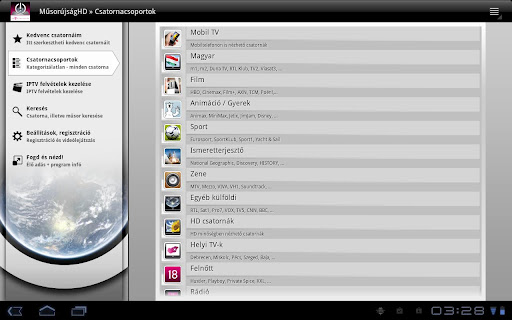 Műsor&uacute;js&aacute;g Tablet截图4