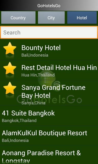 GoHotelsGo Asia Hotel Deals截图1