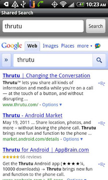 Thrutu Shared Search Plugin截图
