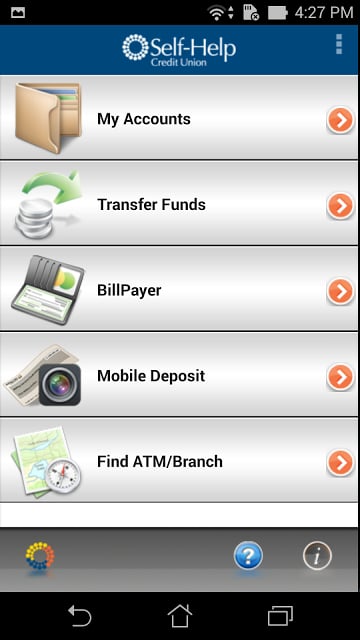 Self-Help CU Mobile Banking截图6