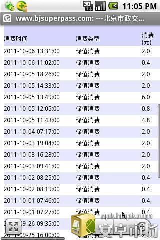 北京公交一卡通查询截图5