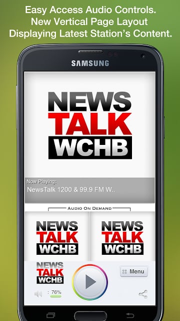 NewsTalk 1200 &amp; 99.9 FM WCHB截图2