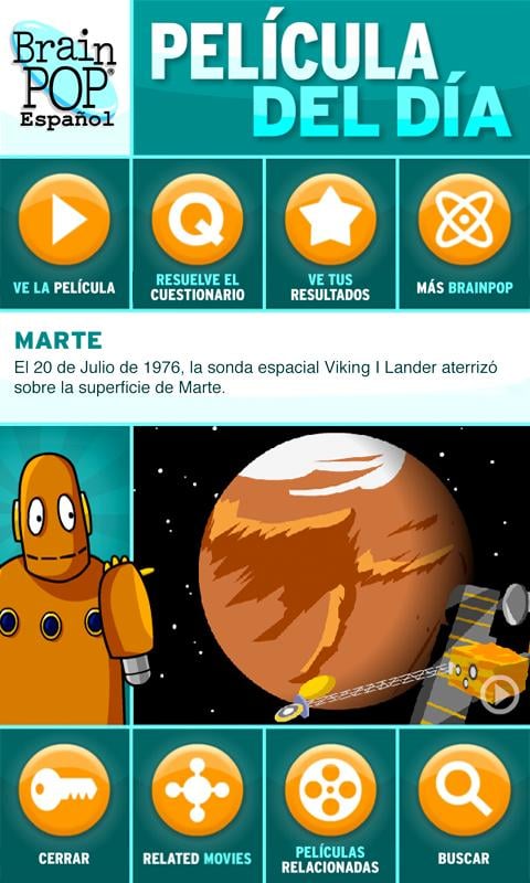 BrainPOP: Pel&iacute;cula del D&iacute;a截图9