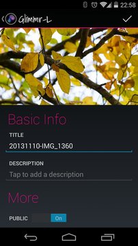 Glimmr, for Flickr截图