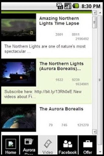 My Aurora borealis Apps截图1