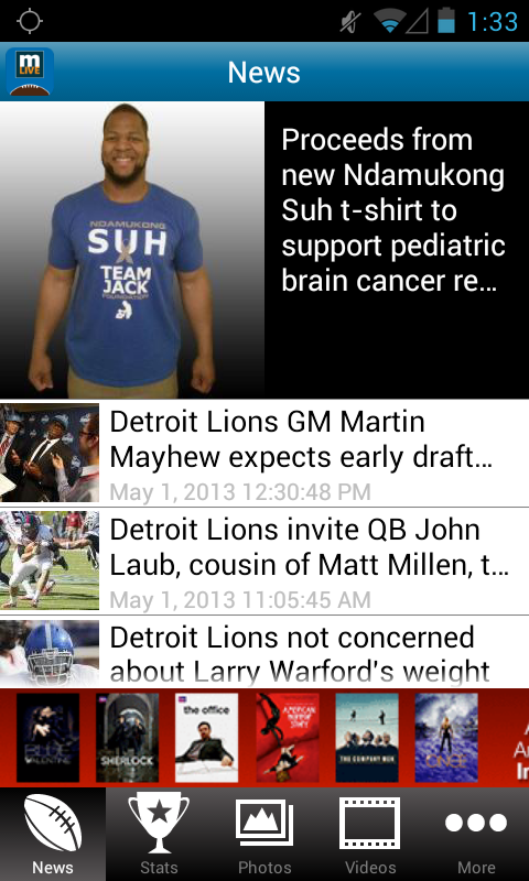 MLive.com: Detroit Lions News截图1