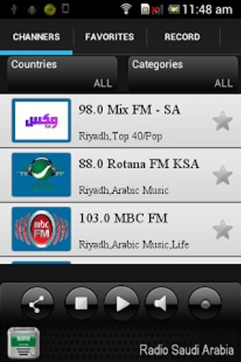 Radio Saudi Arabia截图4