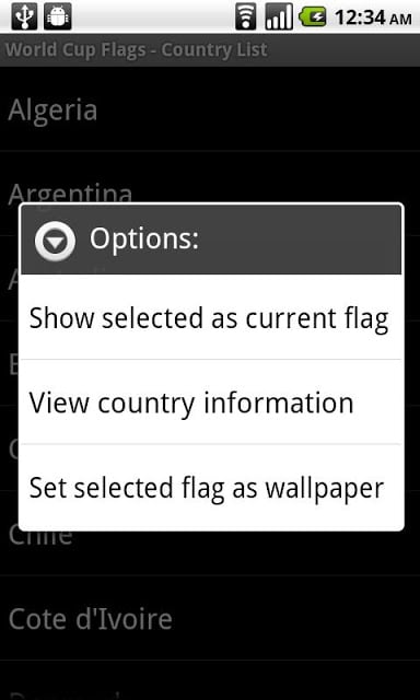 World Cup Flags Free截图1