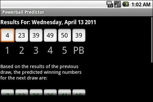 Powerball Predictor截图2