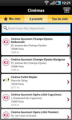 Les Cin&eacute;mas Gaumont Path&eacute;截图1