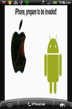 Android Invades Apple LWP截图