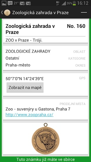 Turistick&eacute; zn&aacute;mky截图3