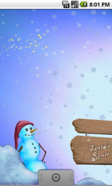 Santas Route Live Wallpaper截图1