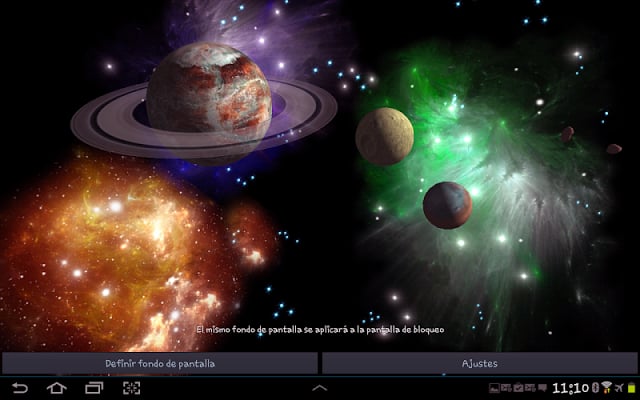 3D Space Live Wallpaper截图10