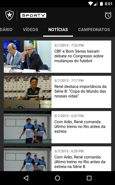 Botafogo SporTV截图5