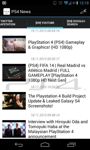 PS4 News截图1