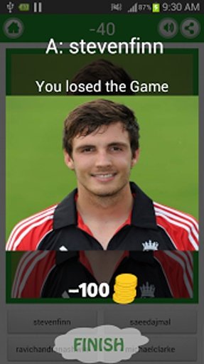 Guess T20 Cricket Players Game截图2