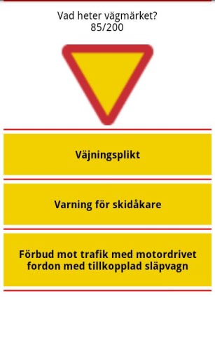 Svenska V&auml;gm&auml;rken Quiz截图4