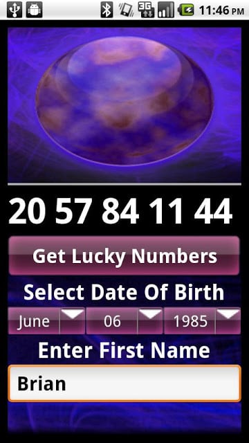 Lucky Numbers Fortune Lotto截图2