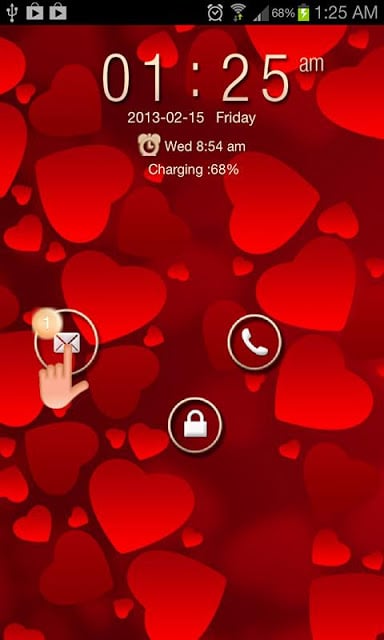 Valentine Hearts Go Locker截图4