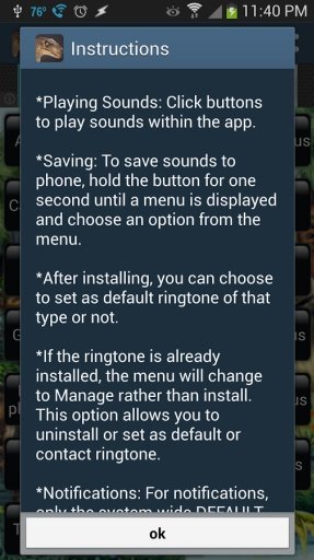 Dinosaur Sounds And Ringtones截图8