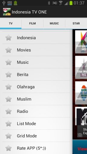 Indonesia TV Pro - Streaming截图3