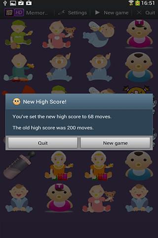 Memory Baby CaringBaby Caring Games截图1