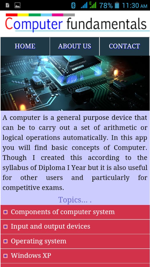 Computer Fundamentals截图5