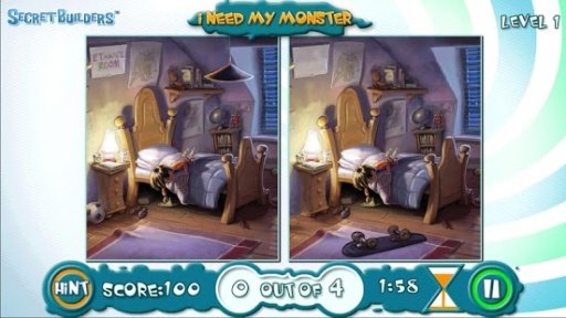 Monster Hidden Difference FREE截图6