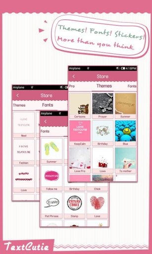 Bebluesky 2 pack for TextCutie截图3