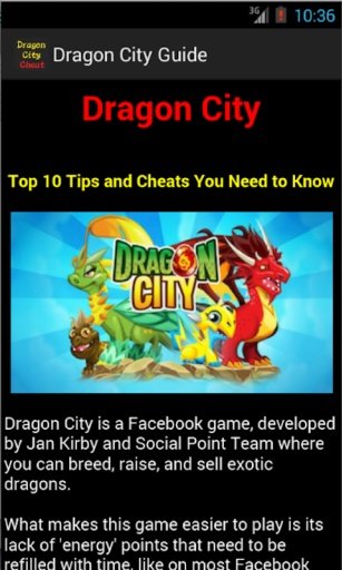 Cheats &amp; Tips for Dragon City截图6