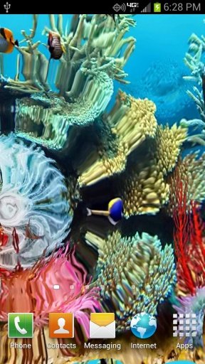 Coral Reef Live Free Wallpaper截图1