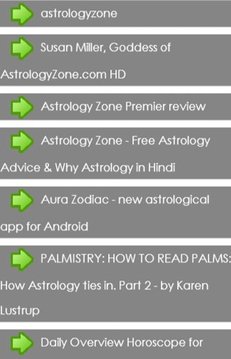 astrology zone截图