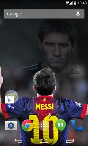 3D Lionel Messi Live Wallpaper截图1