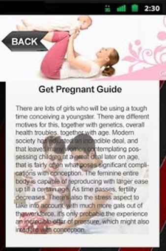 Get Pregnant Guide截图1